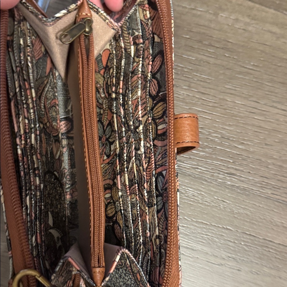 Sakroots Multicolor Floral Wallet with Strap - Picture 3 of 3